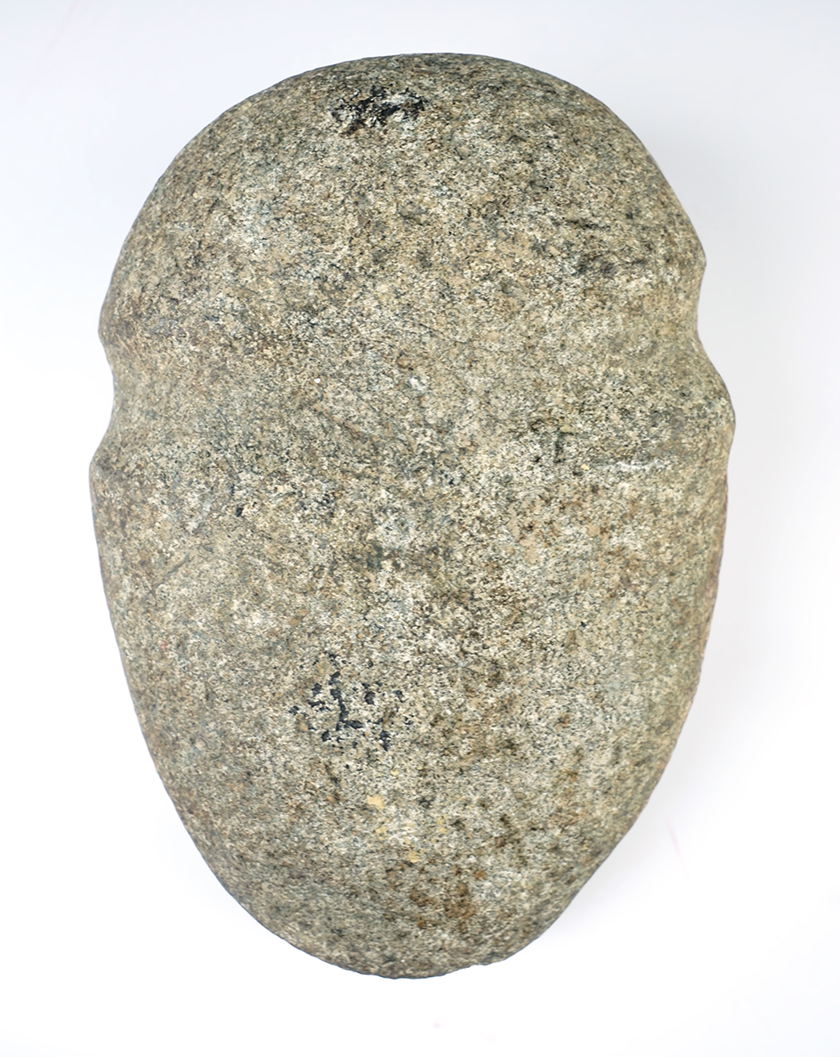 Massive 9 3/4" long Full Groove Axe found in Wabash Co., Indiana. Made from Hardstone.