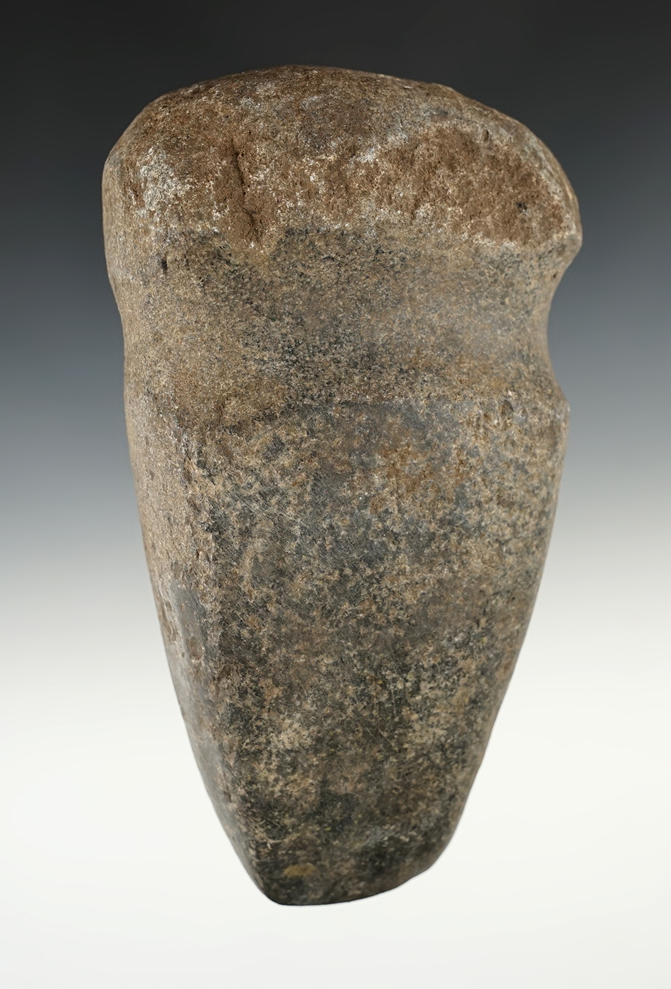 6 1/8" long 3/4 Grooved Axe Found in New Mexico. Nice sharp bit.