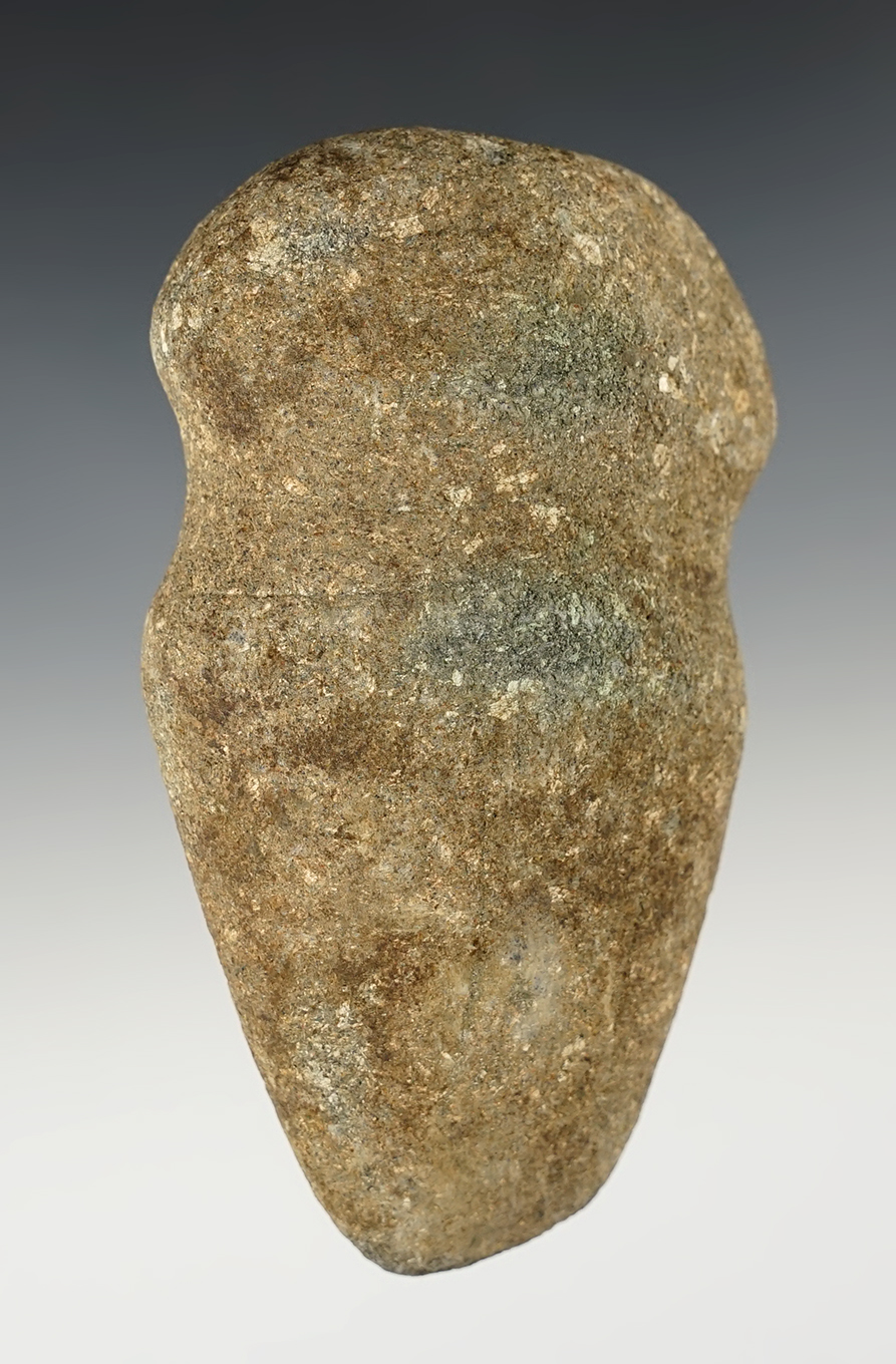 4 3/4" long Full Grooved Axe found in St. Francois Co., Missouri. Includes the original collectors c