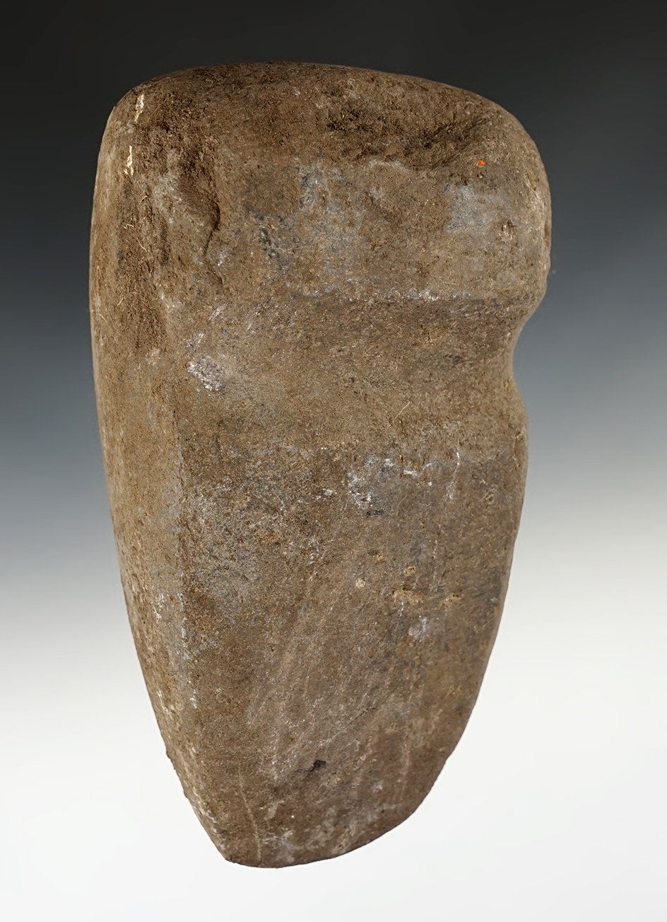 6 1/2" Long 3/4 Grooved Axe found in New Mexico.