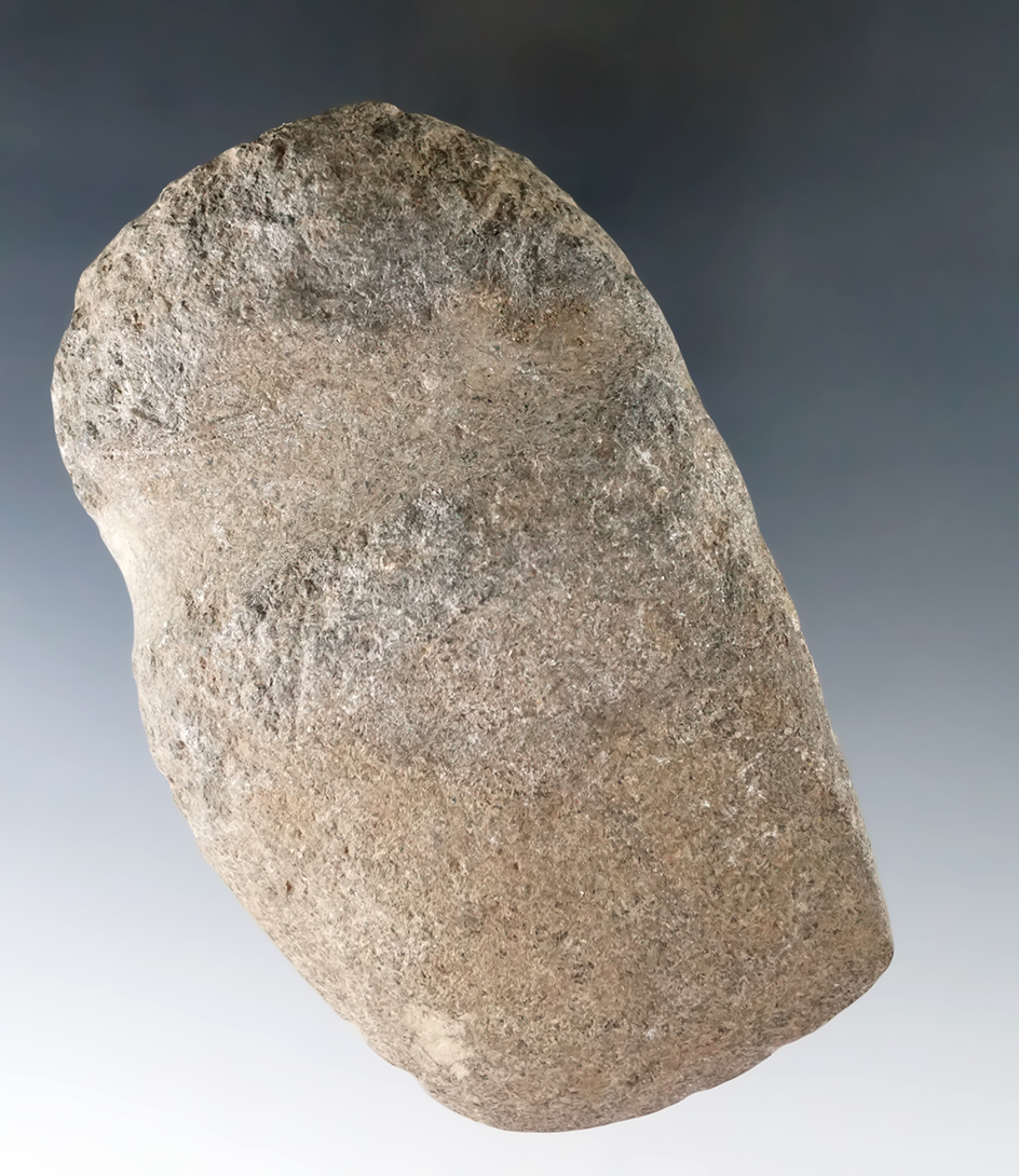 4 3/16" long 3/4 grooved Axe found in New Jersey.