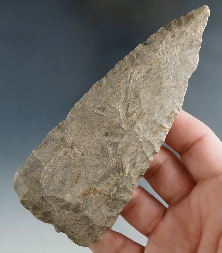 5" Boone chert Knife found in Northeast Oklahoma that is very nicely patinated.