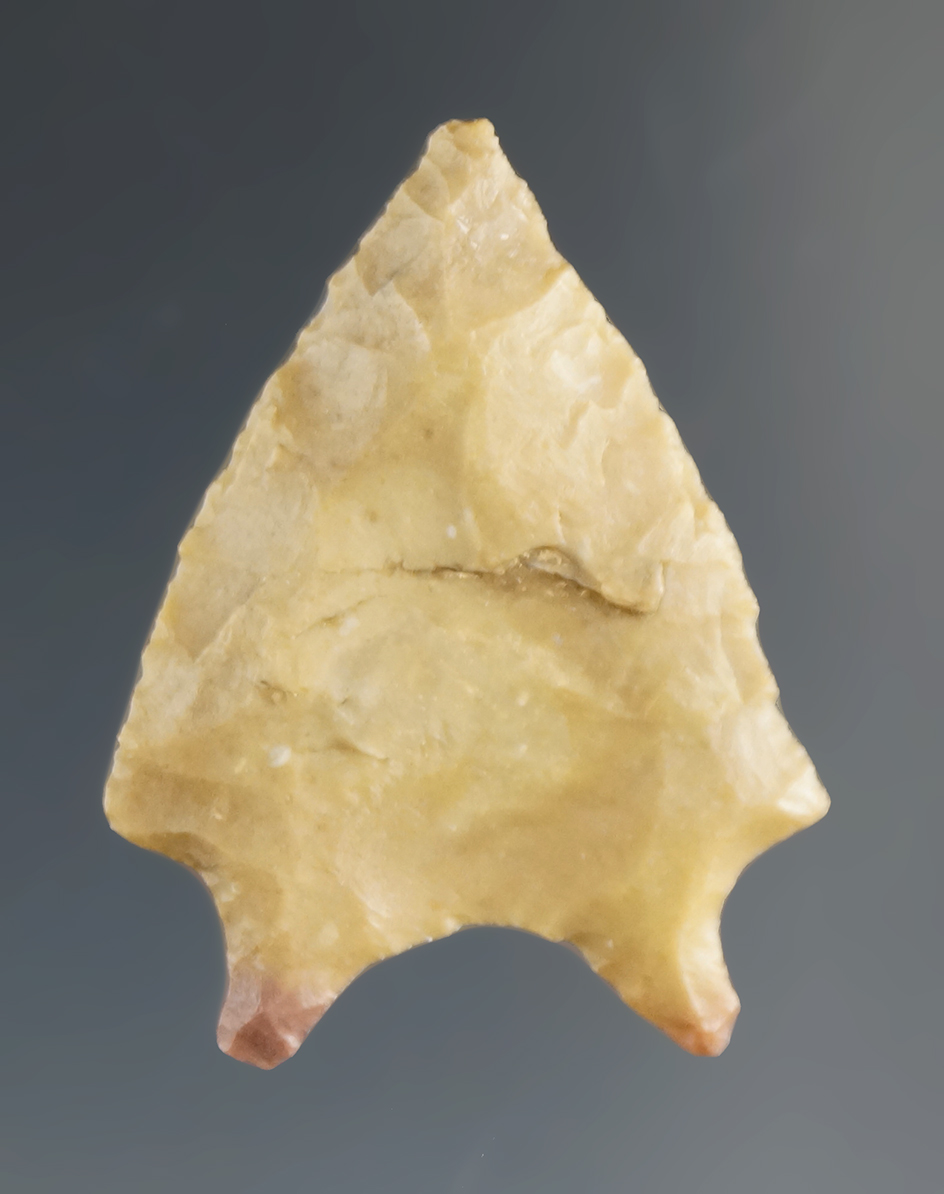 Classic style 1 1/4" San Patrice made from Jasper found in Louisiana.