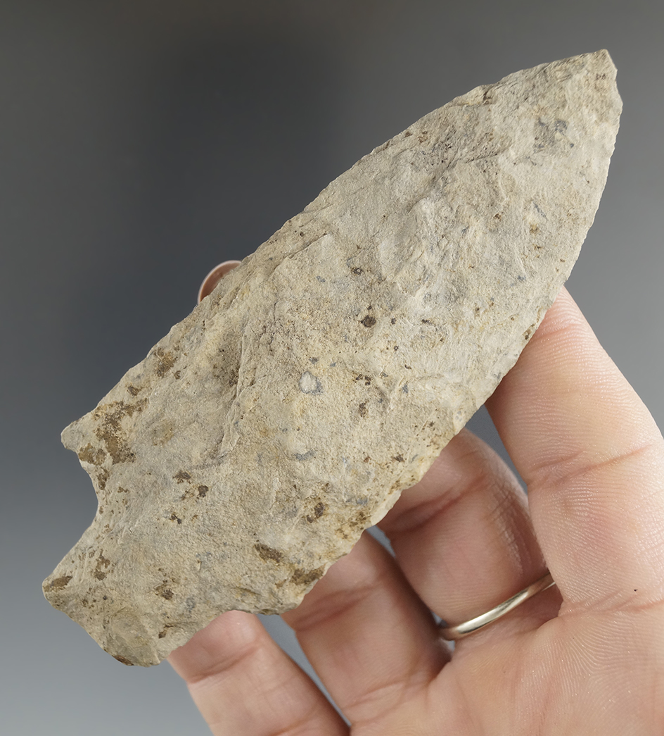 4 1/16" Genesee found in Pennsylvania. Ex. Hooks Collection.