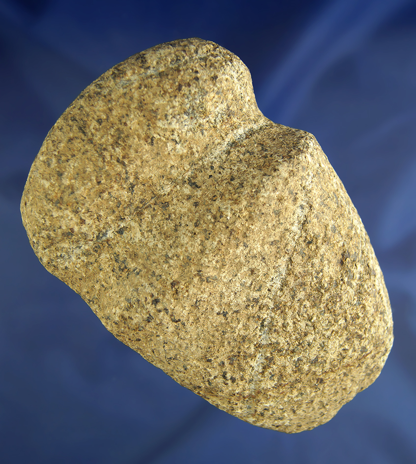 4 3/4" long 3/4 grooved Axe found in Marion Co.,  Ohio. Ex. Gary Mumaw.