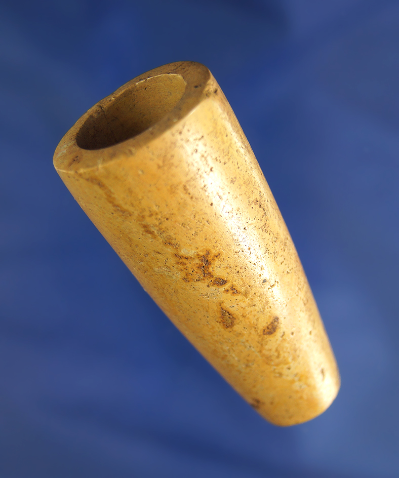 2 7/16" Pipestone Tube Pipe found in Ohio in excellent condition.