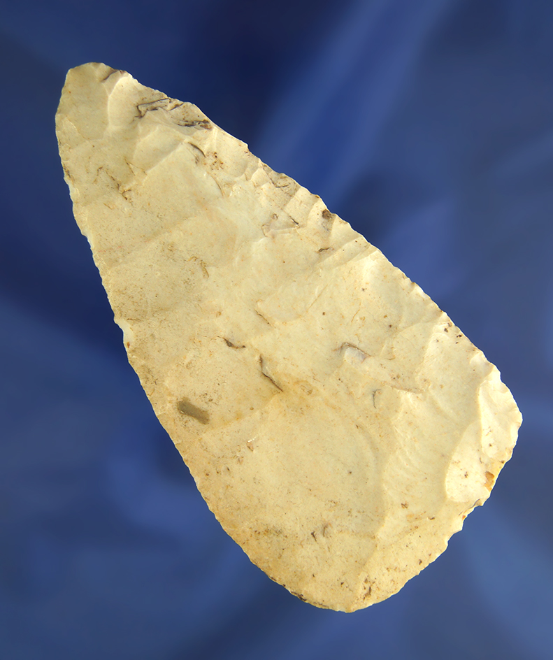 4 3/16" Archaic Blade made from attractive material found in Jackson Co.,  Illinois.