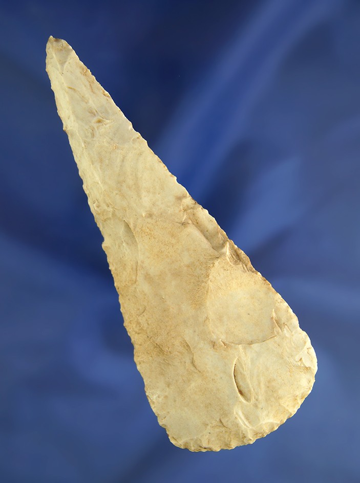 4 9/16" nicely Beveled Cobbs Knife found in Perry Co.,  Illinois.