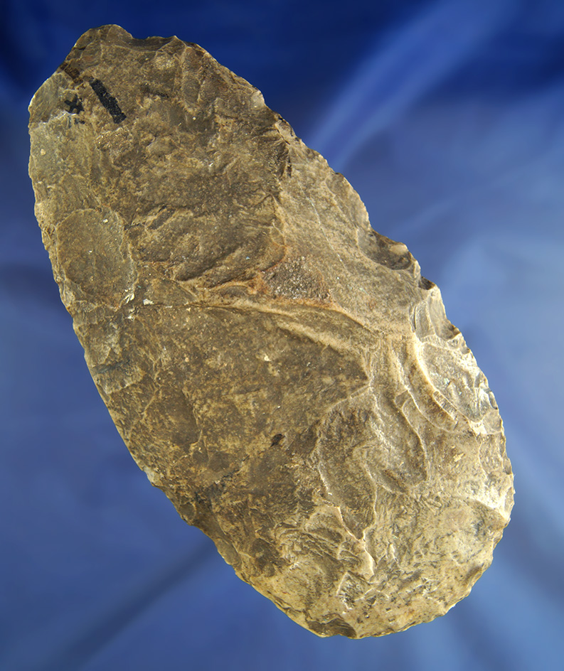 Excellent use polish and heavy patina on this 7 3/8" Spade  found in Illinois.