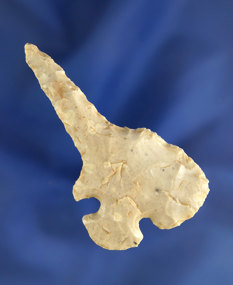 Very Rare! 2 9/16" Corner Tang Drill found in Central Texas. Comes with a Rogers COA.