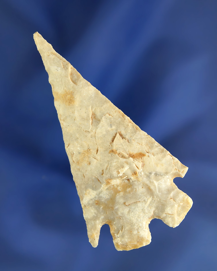 Attractive material on this 2 13/16" Montell found in Texas. Comes with a Rogers COA.