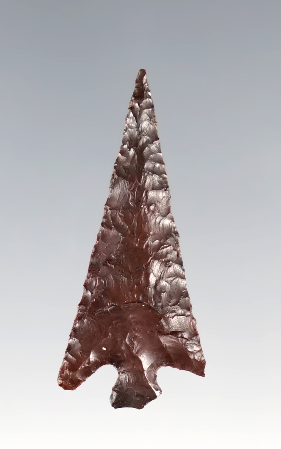 1 1/4" Dolores Point made from beautiful brown Jasper found in Colorado.