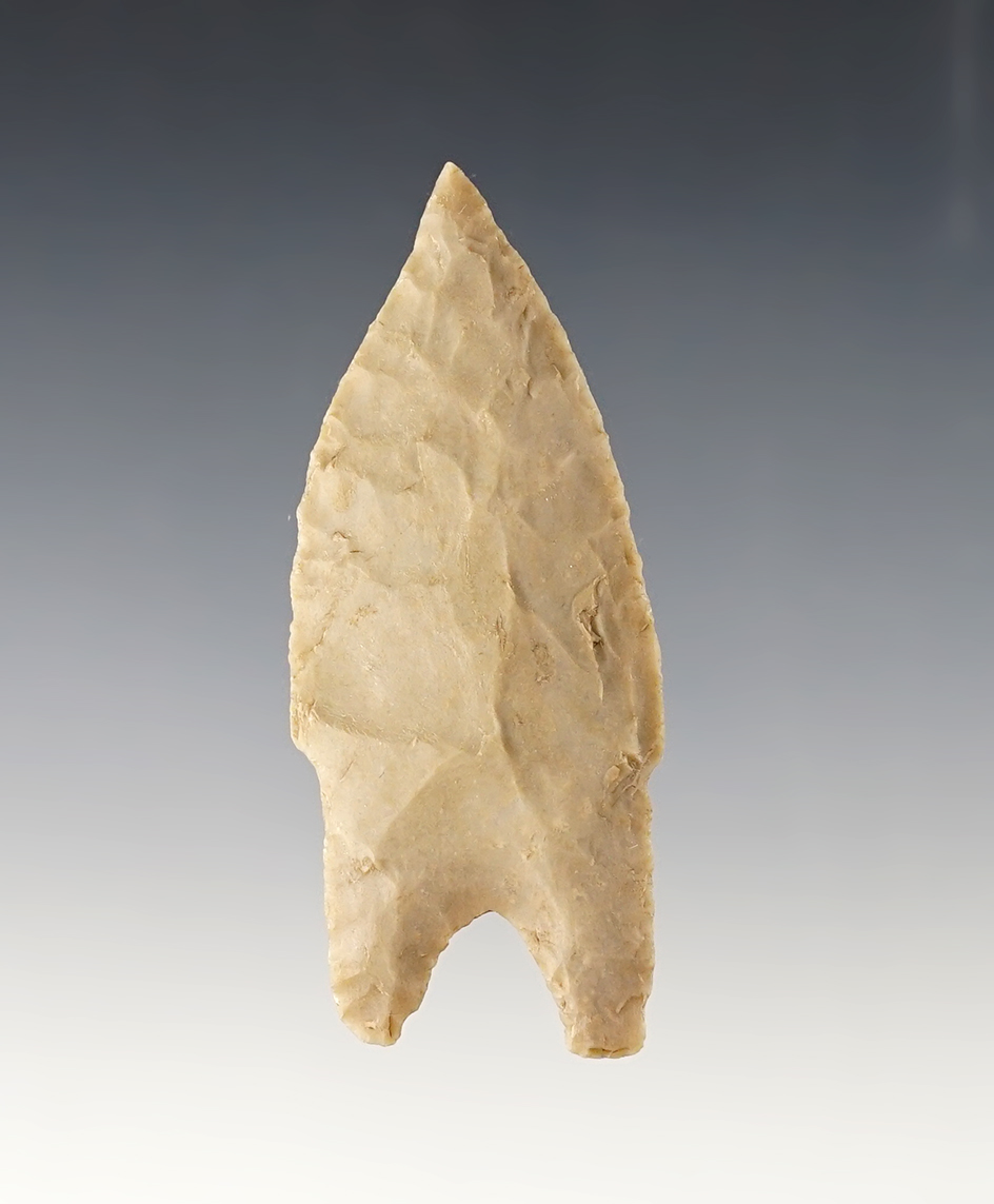 Ex. Museum! Well styled 2 15/16" Pedernales Point with a needle tip found in Central Texas. 