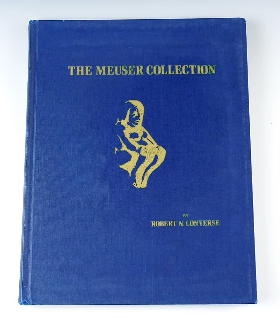 Hardcover Book: "The Meuser Collection" by Robert N. Converse, 1977. In very good condition.