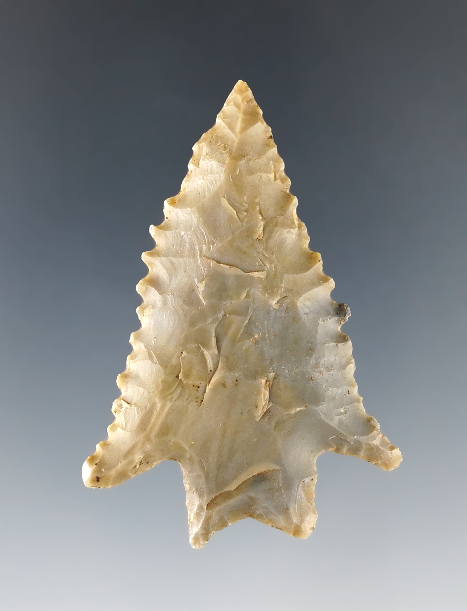 2 1/4" Kirk Stemmed - Dexter, Calloway Co., Kentucky. Comes with a Bennett "Micro" COA.