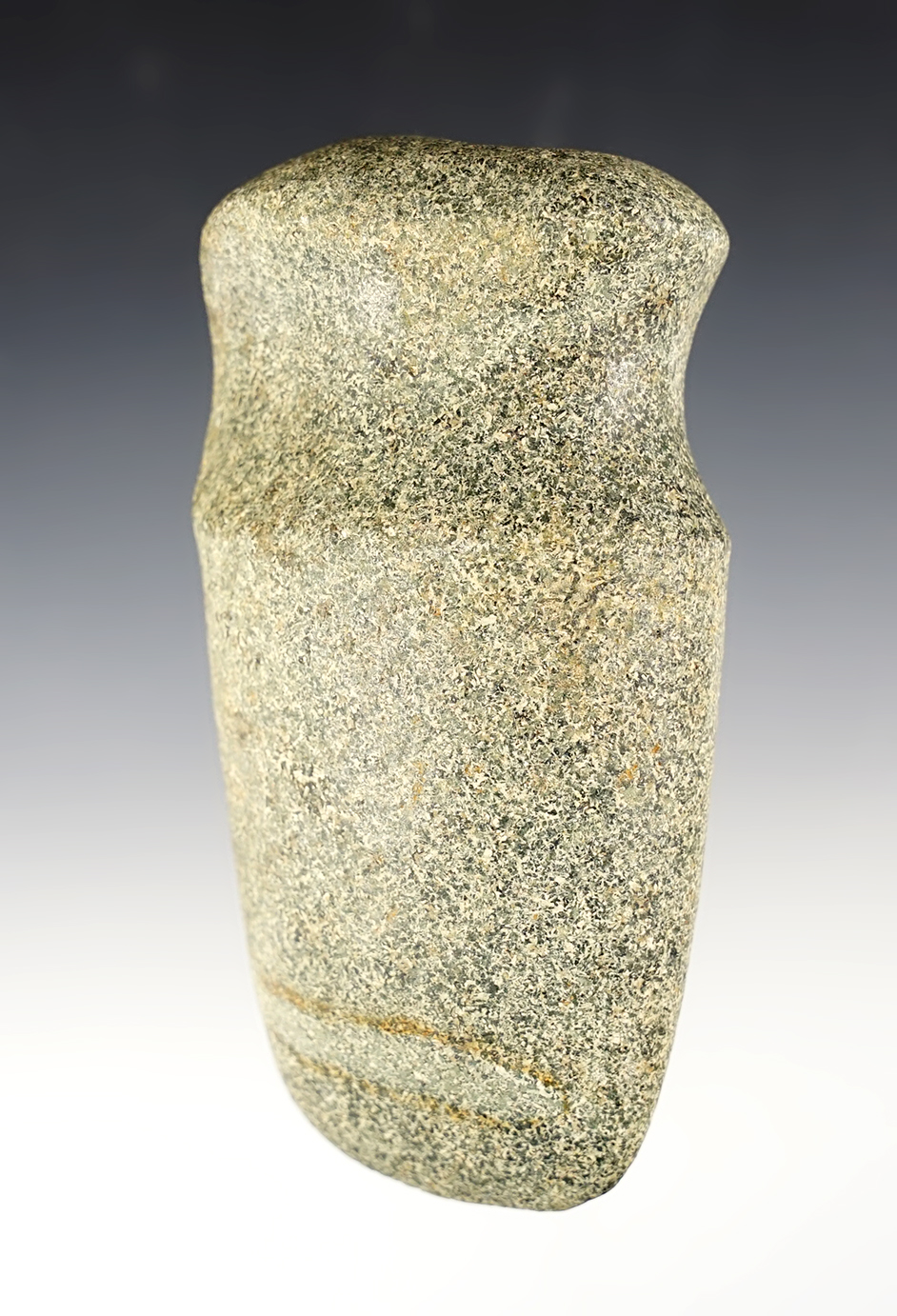 Beautifully made 4 7/16" long 3/4 Groove Axe - Putnam Co., Ohio by Doyle Schey.