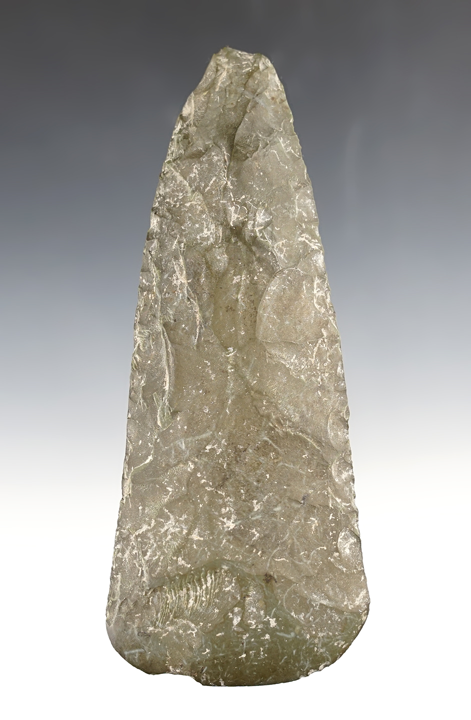 Rare for area! 6 5/16" chipped Stone Celt with a highly polished bit. Sedona, Arizona. 