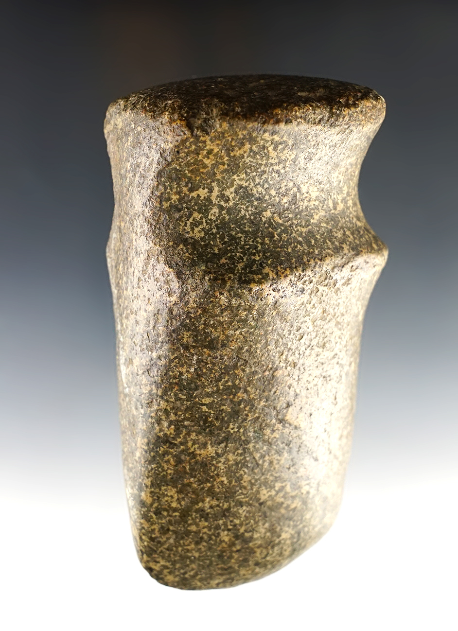 Finely made 4 7/8" long 3/4 Groove Axe found in Clark Co., Ohio.