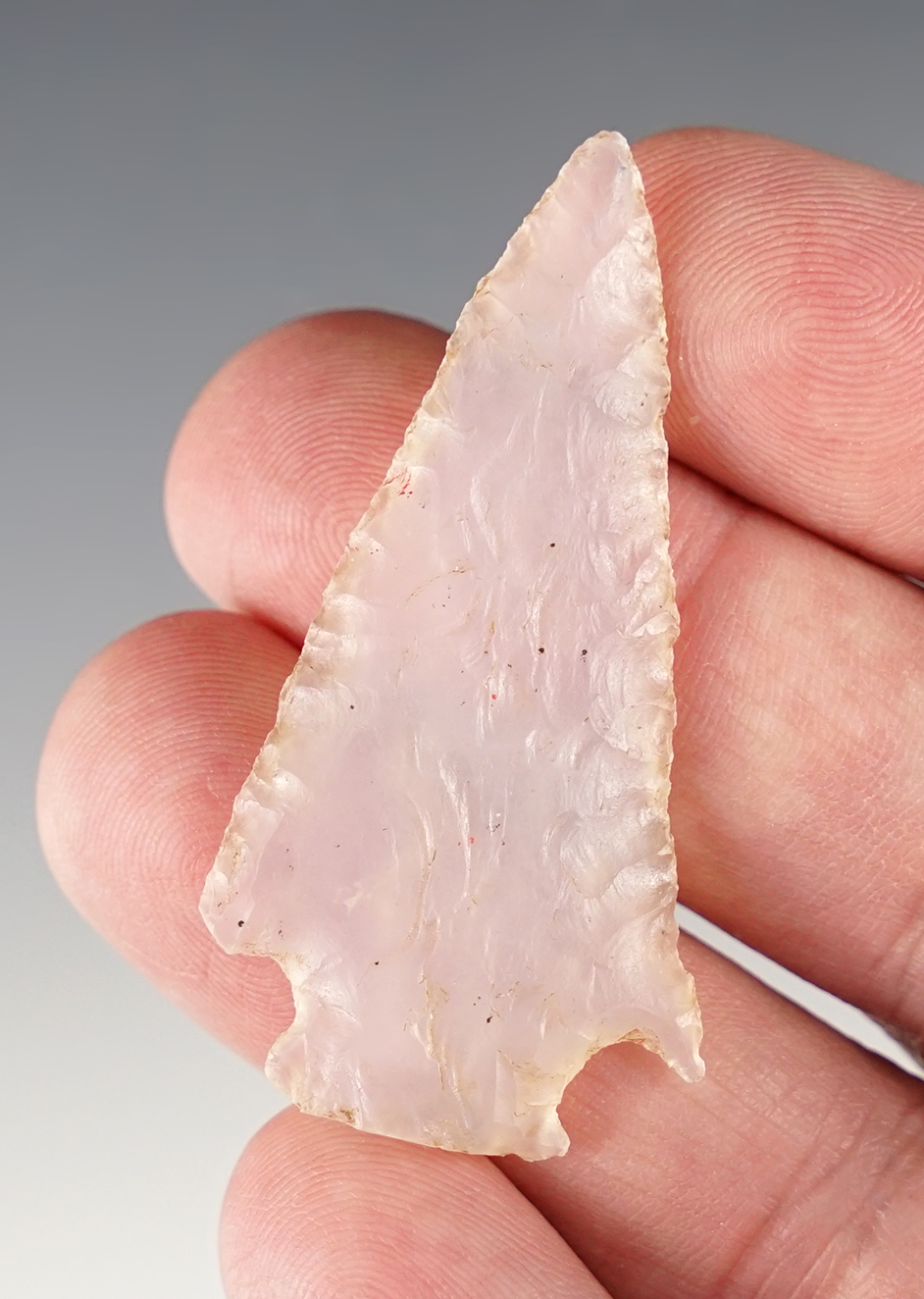 2" Pelican Lake made from highly translucent Chalcedony. Found in Colorado.