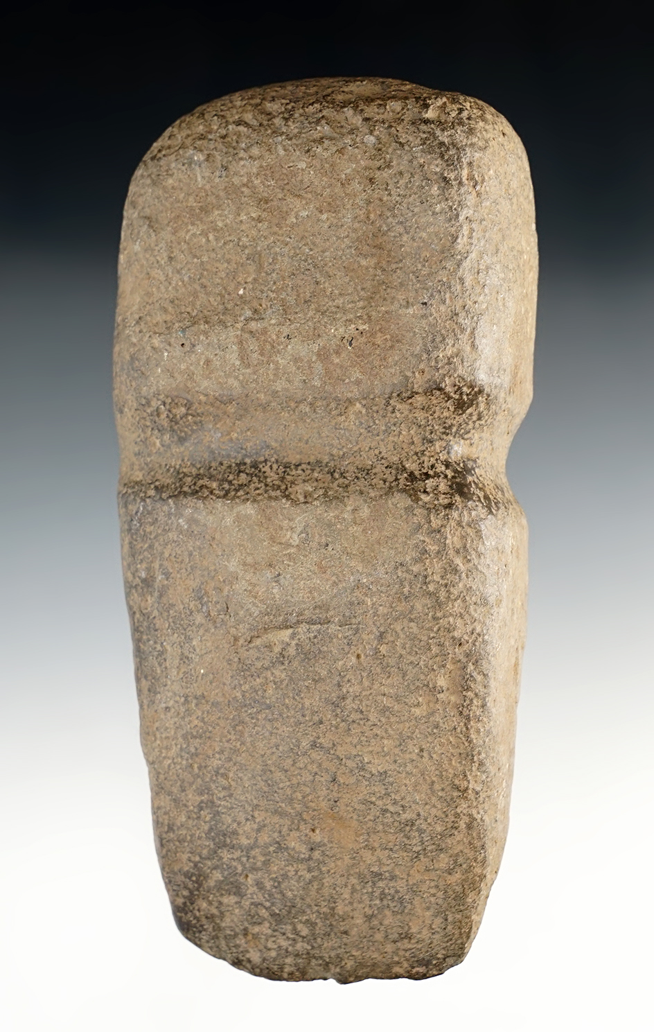 Rare Style! 7" long 3/4 Block Style Axe with a secondary 1/2 Groove.