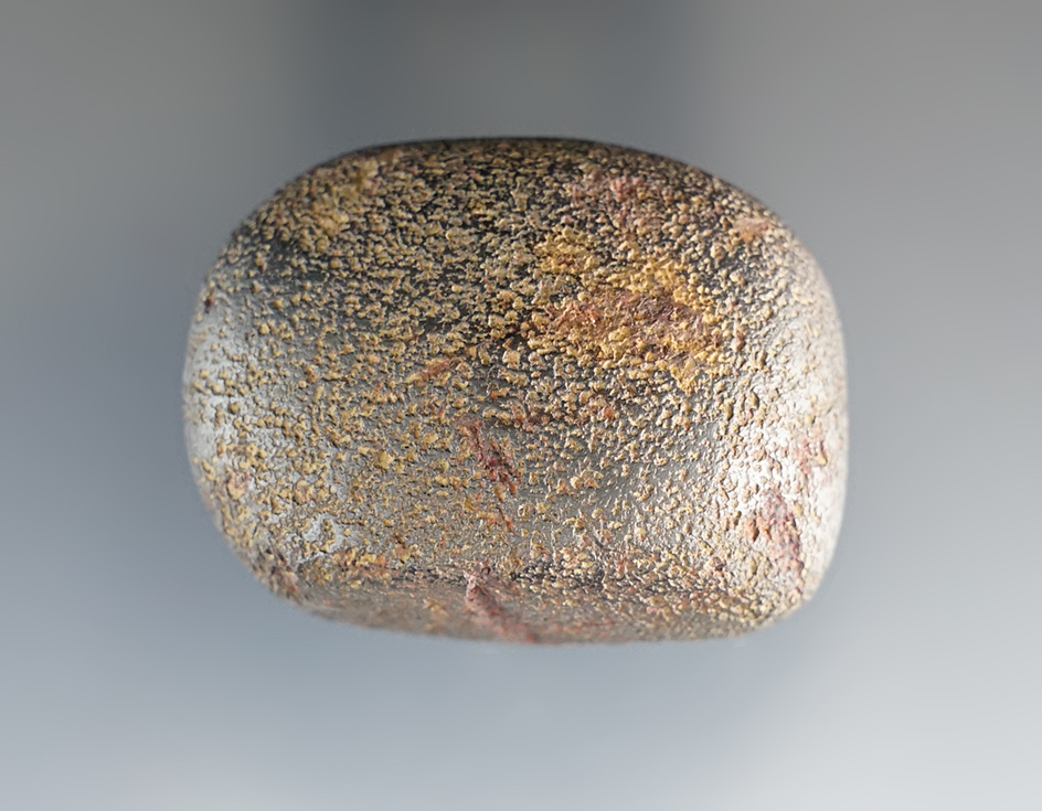 1 5/8" long Ohio Hematite Loaf Stone that is well patinated.