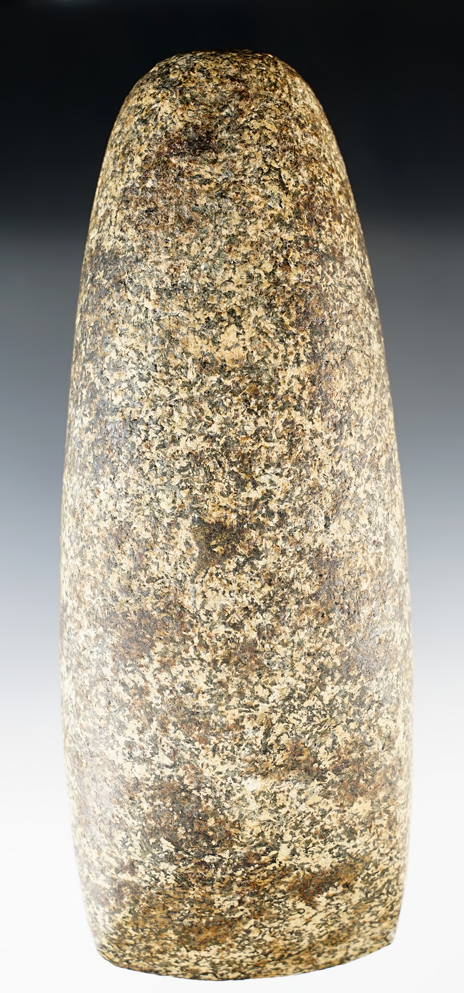 Superb 6 1/2" Celt found by E. C. Cline in 1967 in Washington Co., Ohio.