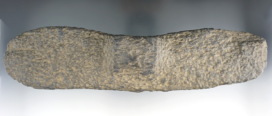 9 7/8"  Undrilled Wing Bannerstone Preform found in Maryland.