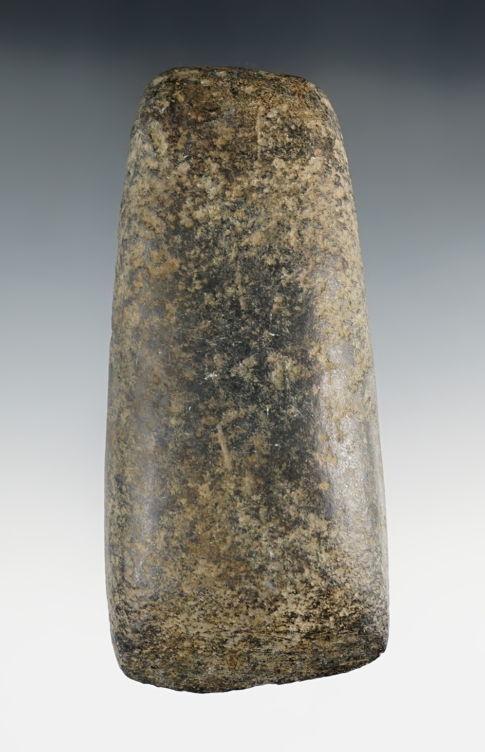 Well polished 4 3/4" long Hardstone Celt found in Marion Co., Ohio.