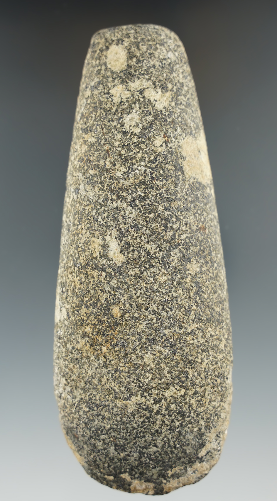 5" hardstone Celt found in St. Claire Co., Illinois in nice condition.