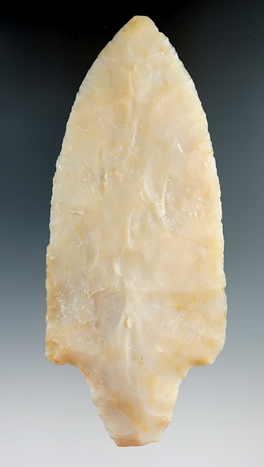 Large and nice! 5 3/8" Stemmed Knife found northeast of Dade City , Pasco Co., Florida.