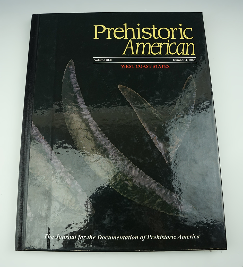 Hardcover book in Excellent condition. "Prehistoric American " Volume XLII - #4, 2008.