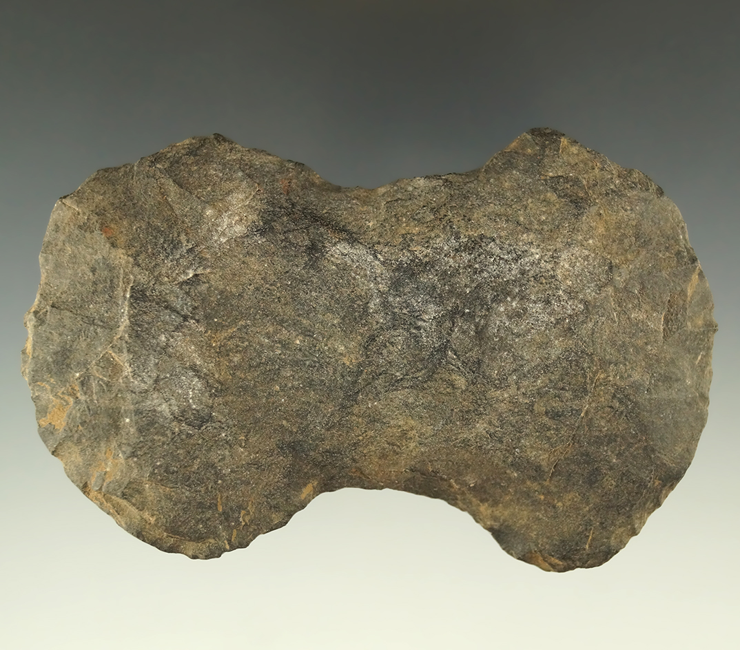 4 5/16" double bit Axe found in Oklahoma.