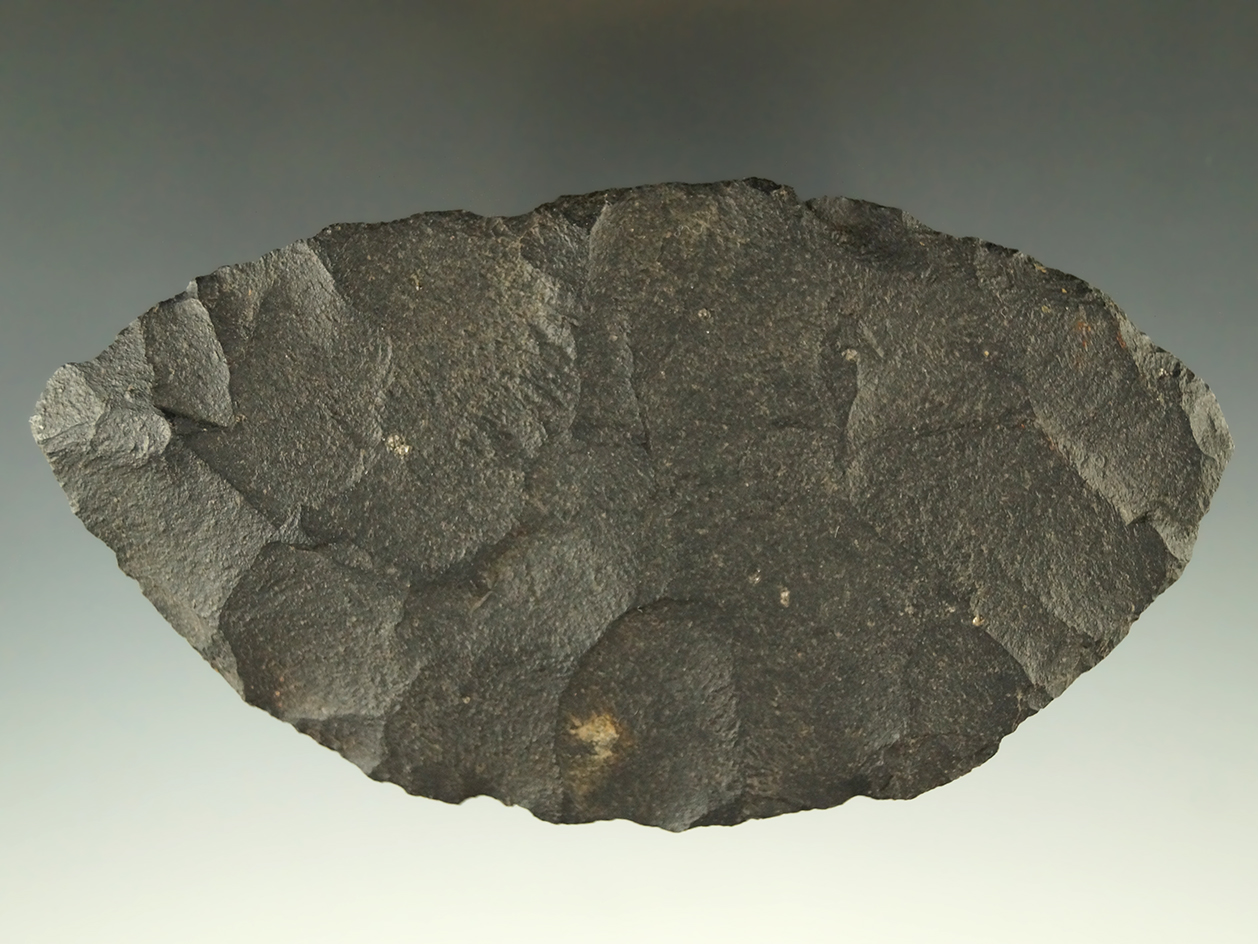 5" Flint Blade found in Oklahoma that is nicely patinated in good condition.