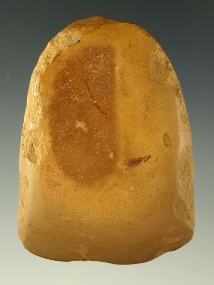 Nicely polished 2 3/8" Flint Celt found in Arkansas.