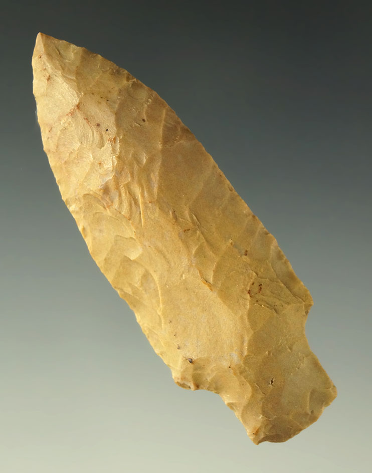 2 3/4" Little Bear Creek point found in Florence County Alabama.