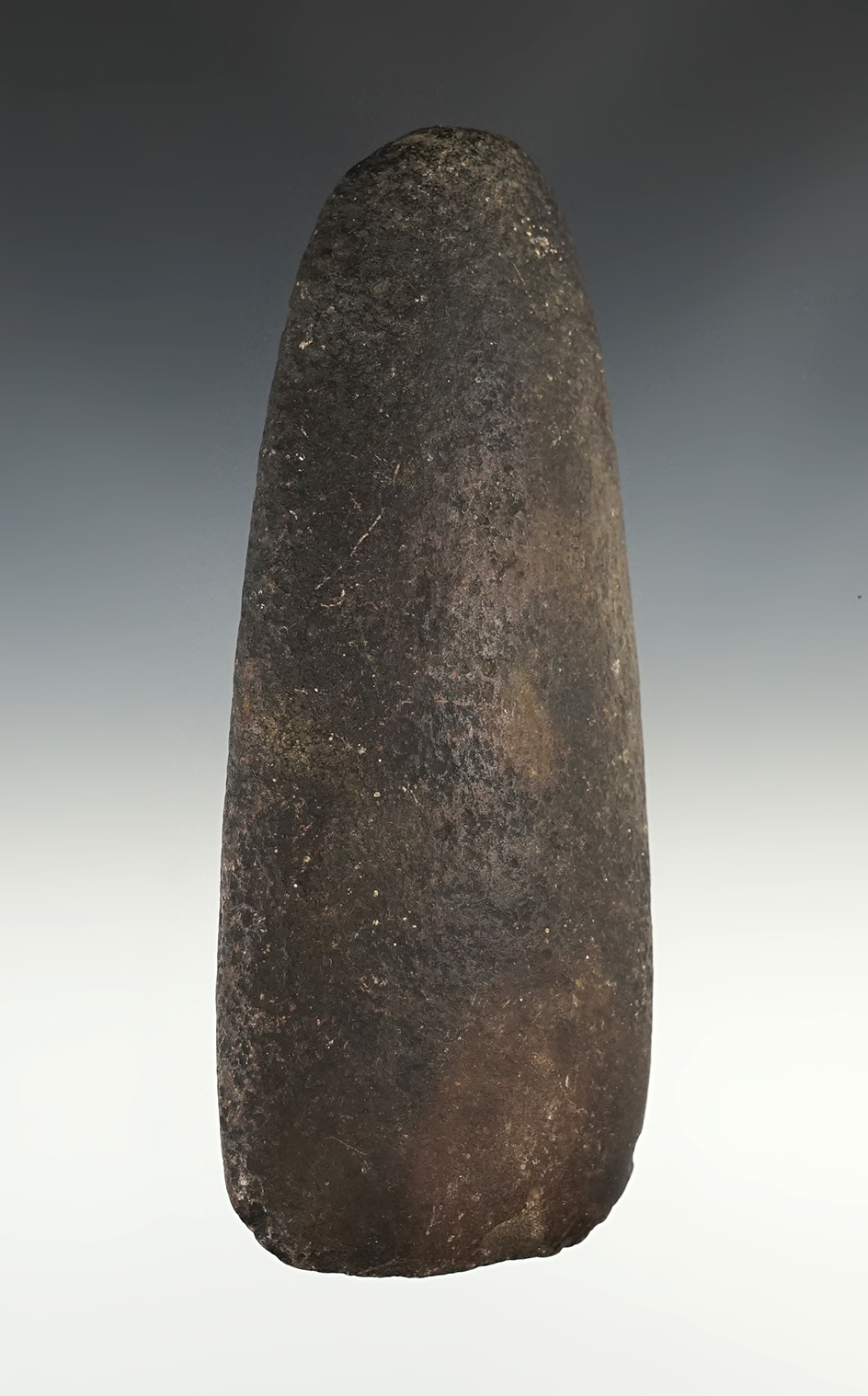 Nice 5 15/16" Hardstone Woodland Adze found in Illinois. Comes with a Bennett COA.