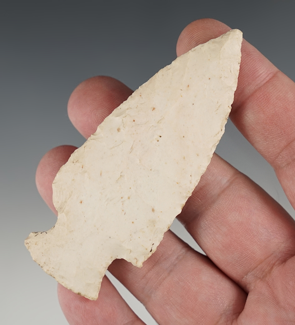 Nice 3 3/8"Hopewell point found in Illinois.