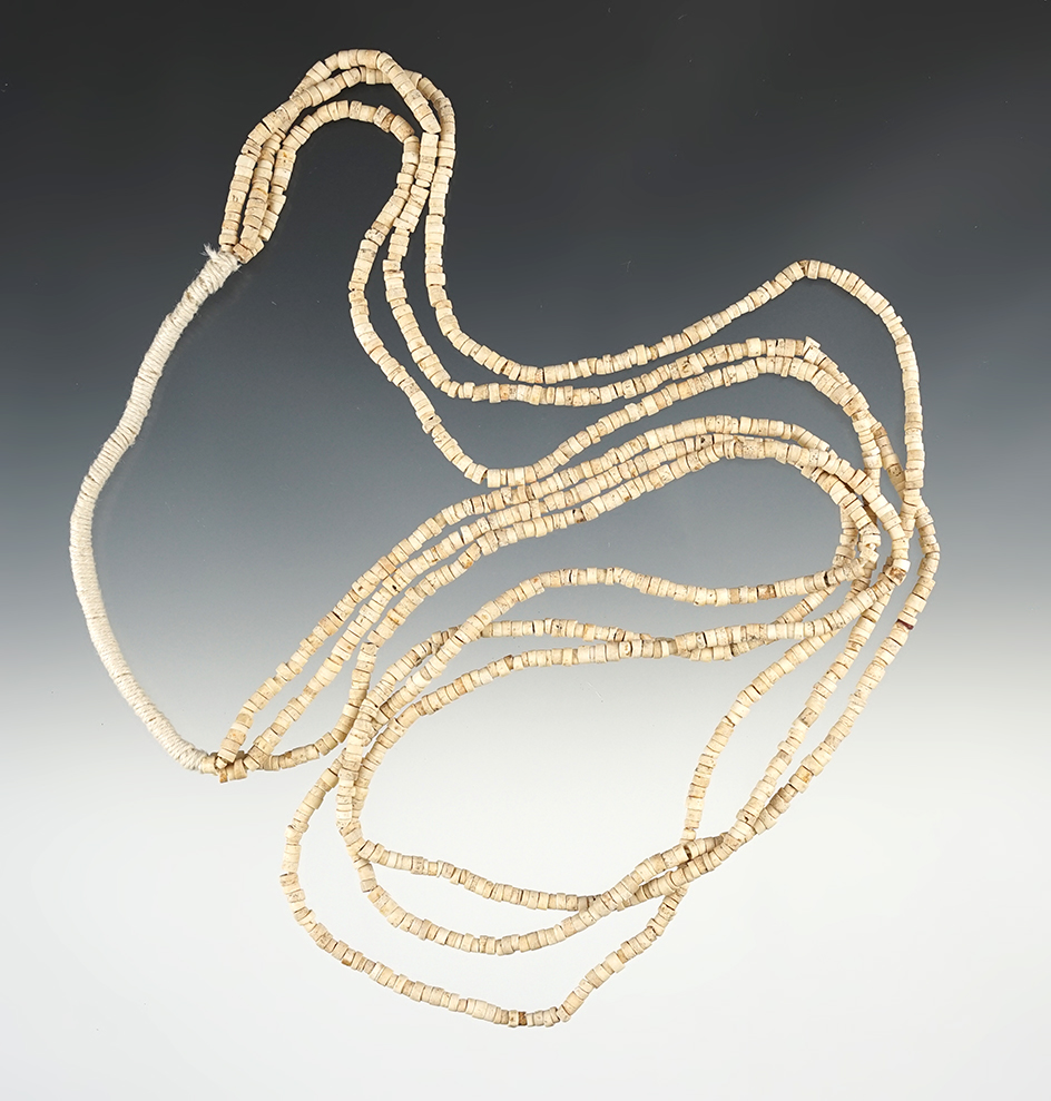 Multi Strand of drilled Beads found in New Mexcio.