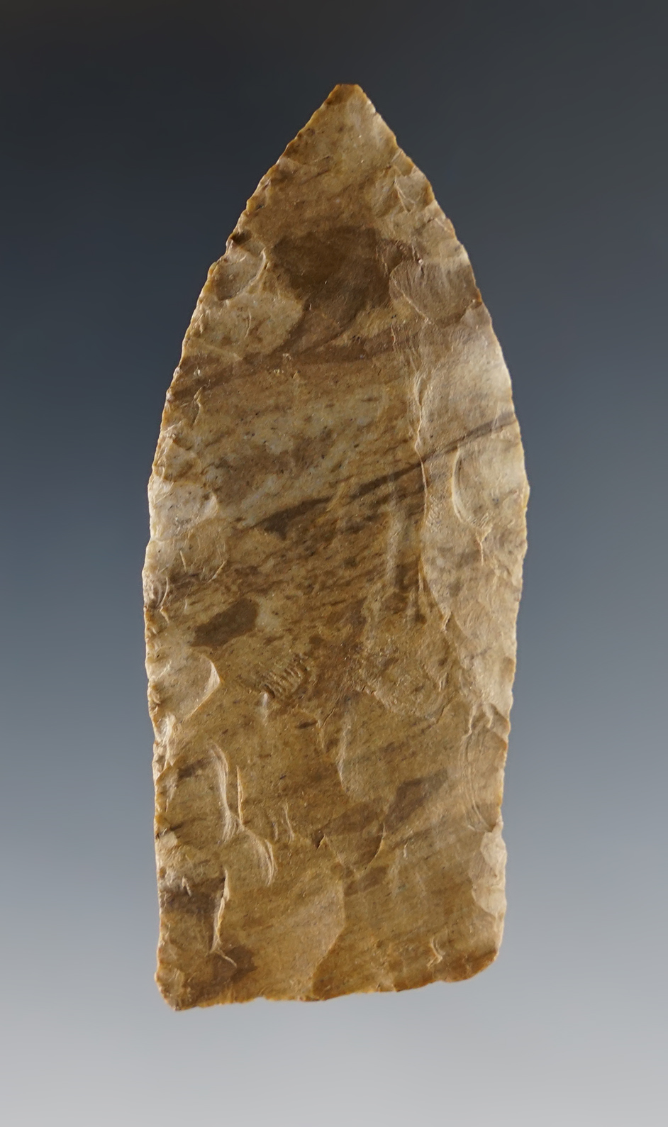 2 3/4" Tennessee Copena that is well styled. Made from patinated Dover Chert.