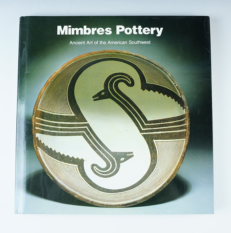 Hardcover Book: "Mimbres Pottery" 1983. In excellent condition.