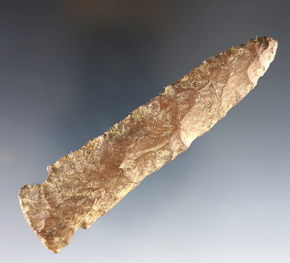 Heavily patinated 4 1/2" Tennessee point in good condition.