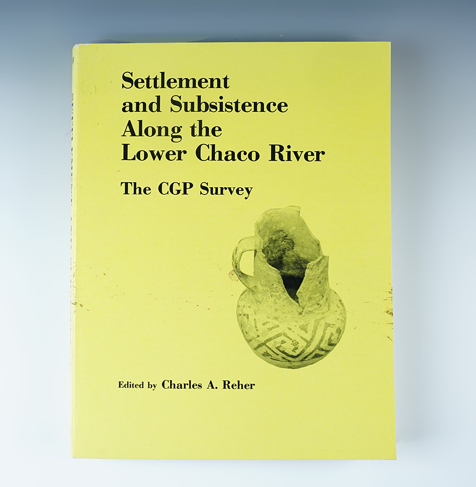 Softcover Book: "Settlements and Subsistence Along the Lower Chaco River".