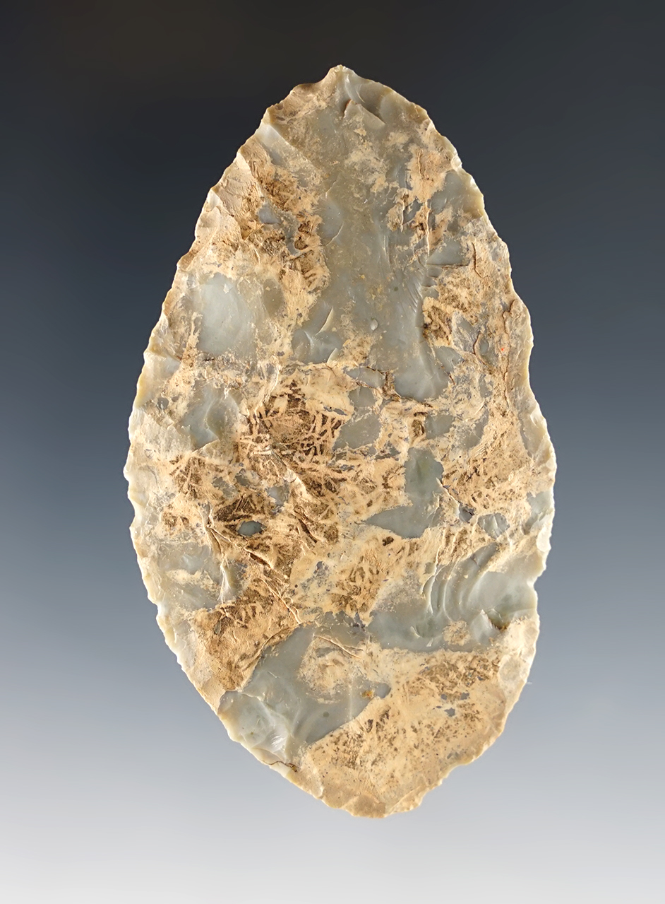 Nicely colored 3 1/8" Blade found in Grand Co., Utah.