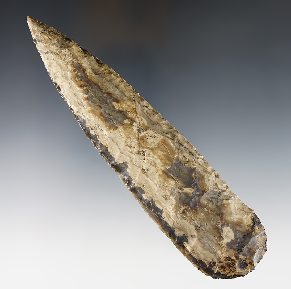 Large and nicely styled 6 3/8" Malaga Cove Knife. California Coast. Comes with a Stermer COA. 