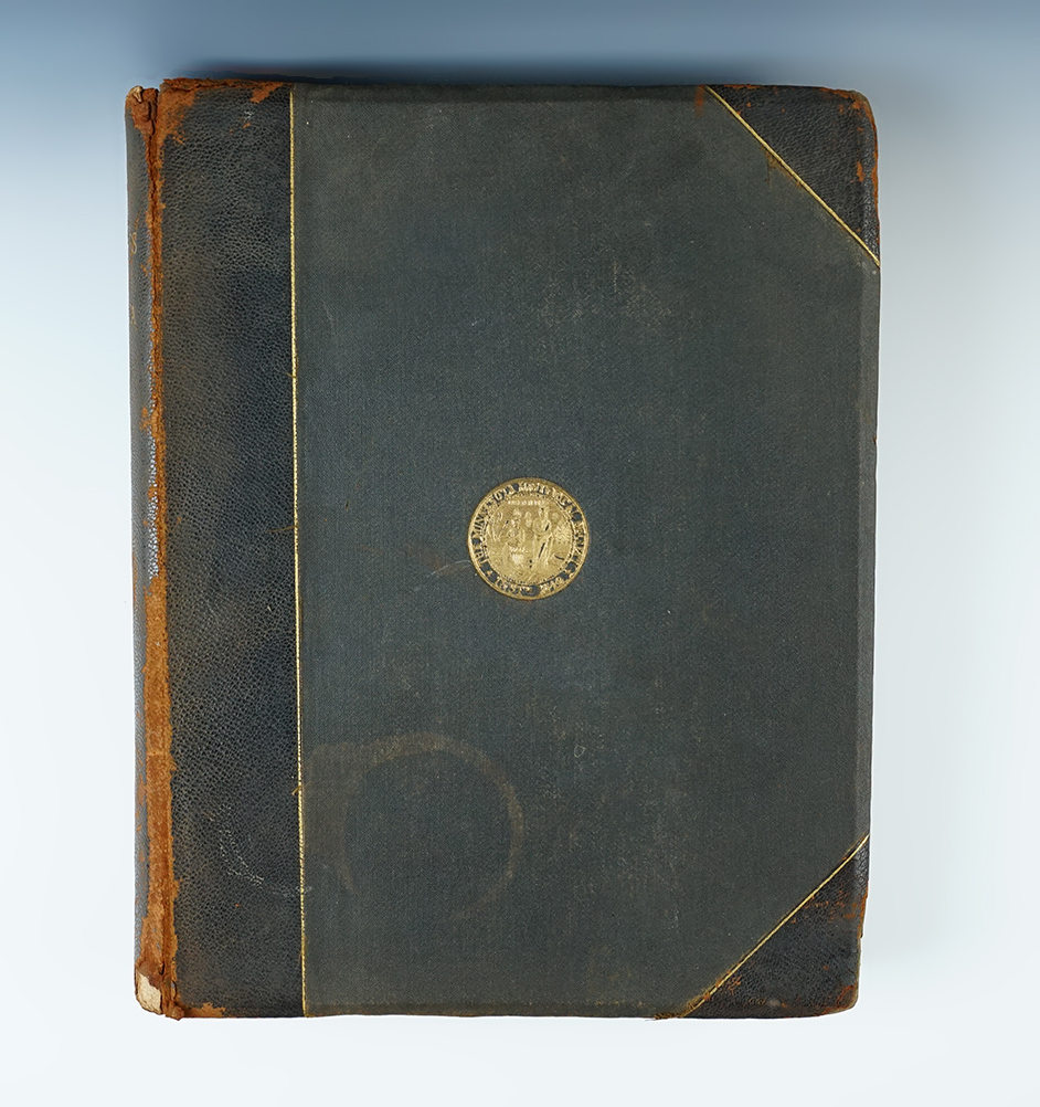 Rare Hardcover Book: "Aborigines of Minnesota" by Hill, Lewis Brower & Winchell, 1911.