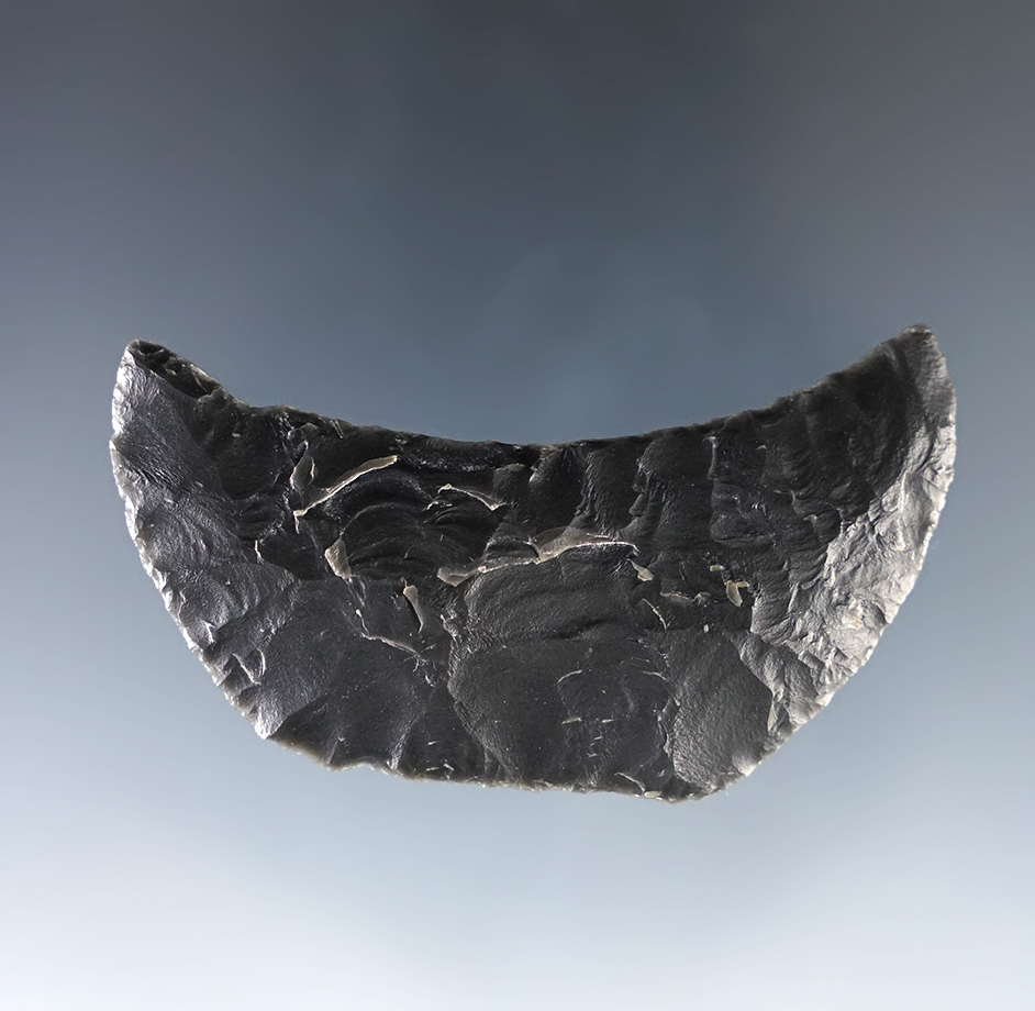Outstanding 2 3/16" Paleo Butterfly Crescent that is very well made. Found in Nevada.