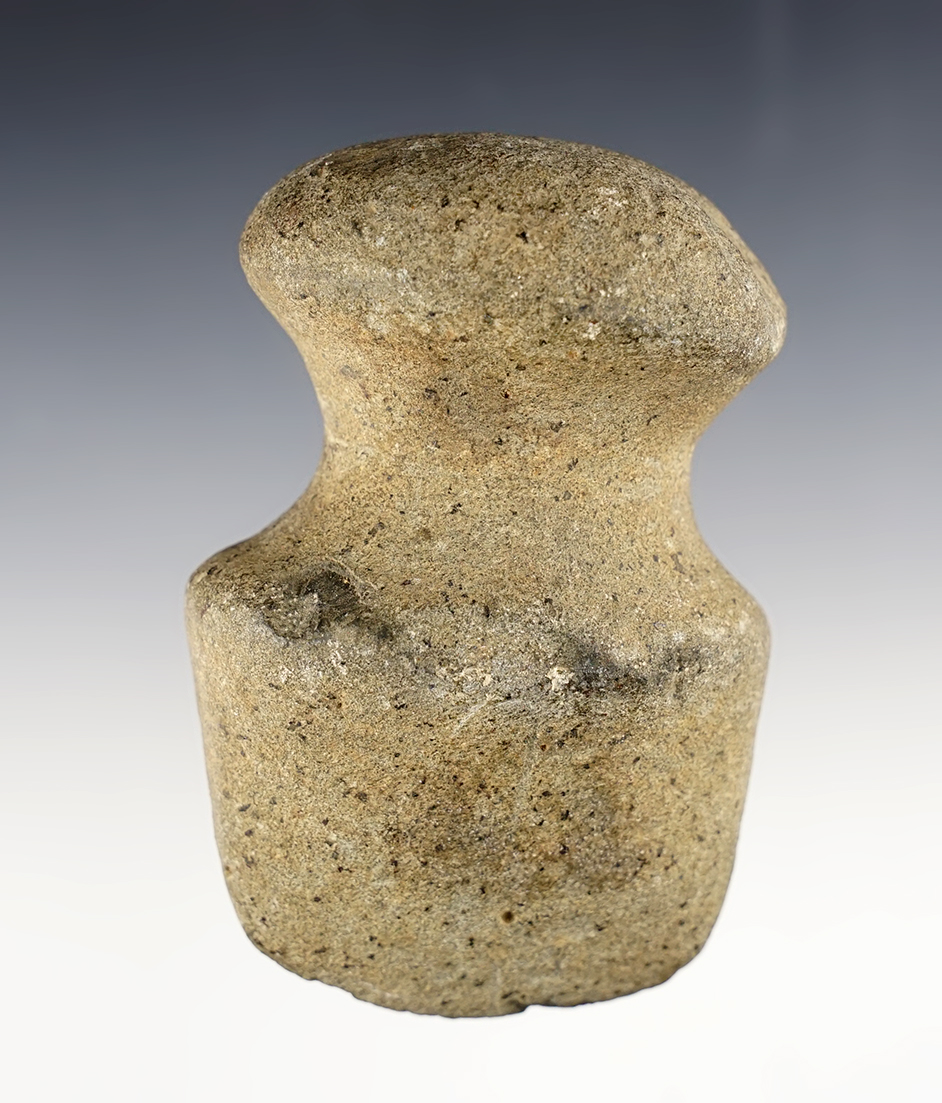 Well styled 3 3/4" long deeply grooved Full Grooved Axe found in Ohio. 