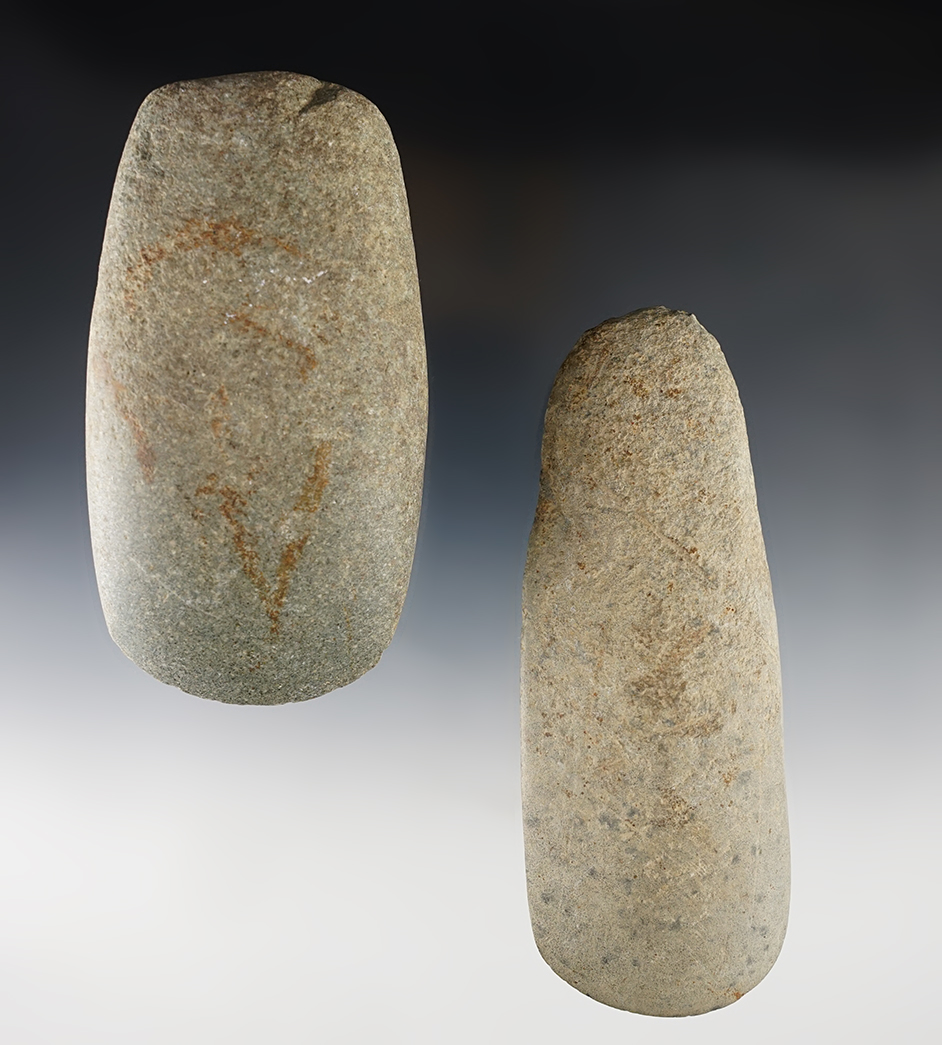 Pair of well made Indiana Celts. Both are in excellent condition with good bits. Found in Indiana. 