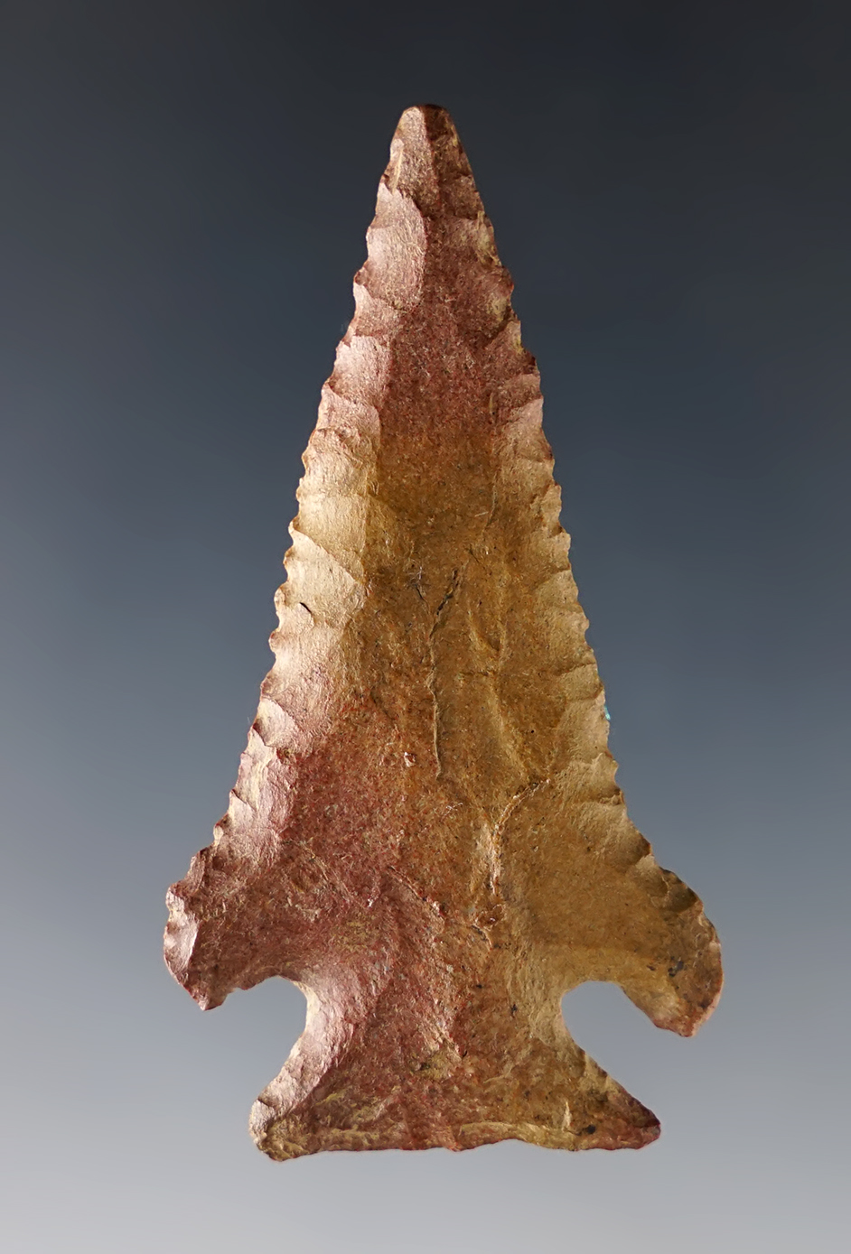 Nicely made 2 1/2" well patinated Pinetree found in Kentucky.