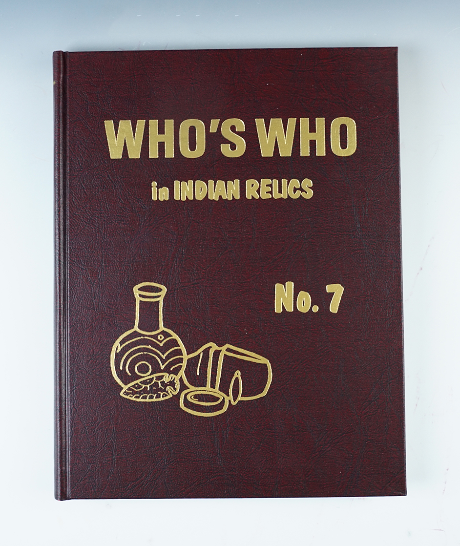 Hardback Book: Who's Who in Indian Relics, No. 7, First Edition 1988. Excellent condition. 